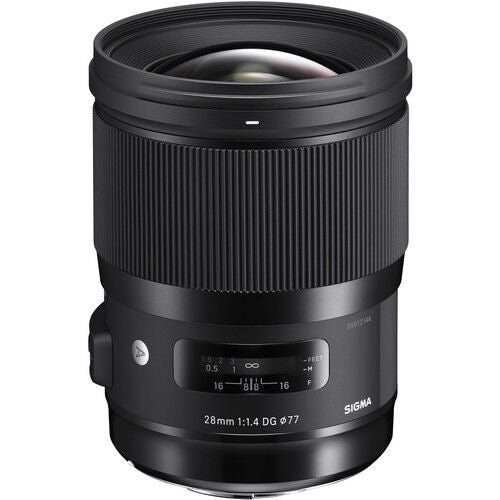 Sigma 28mm f/1.4 DG HSM Art Lens for Canon EF Package