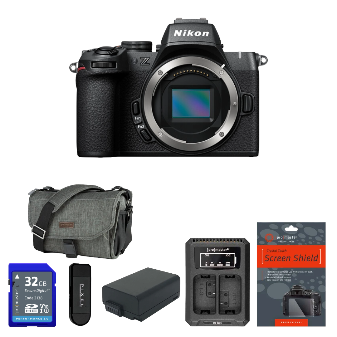Nikon Z50 II Mirrorless Camera Package