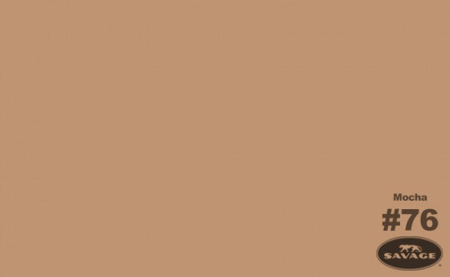 Savage Seamless Background Paper Widetone Mocha 53" x 12yd (135cm x 11m)