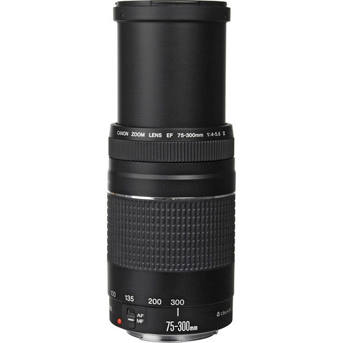 Canon EF 75-300mm f/4-5.6 III Lens Package