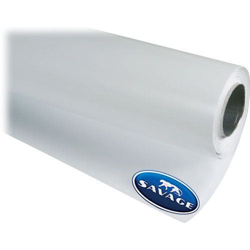 Savage Infinity Solid Vinyl Background (Pure White, 9 x 10')