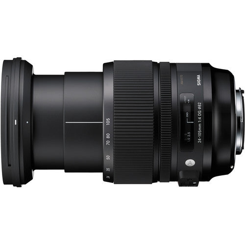 Sigma 24-105mm f/4 DG OS HSM Art Lens for Nikon F Package
