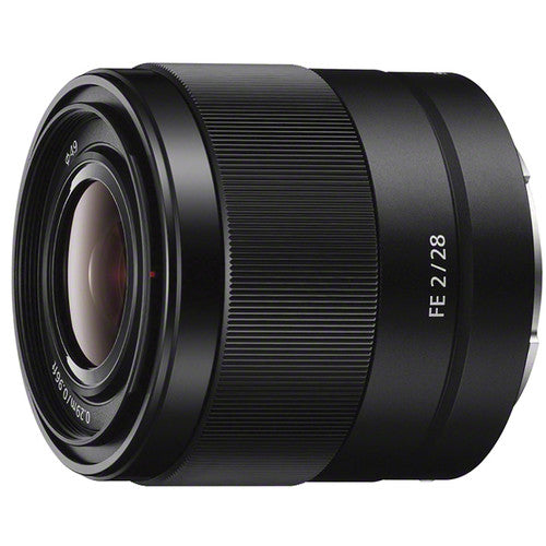 Sony FE 28mm f/2 Lens (Sony E) Package