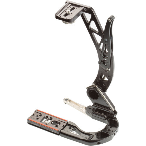 Pro Media Gear BBGv2 Boomerang Flash Bracket for Cameras with Battery Grip