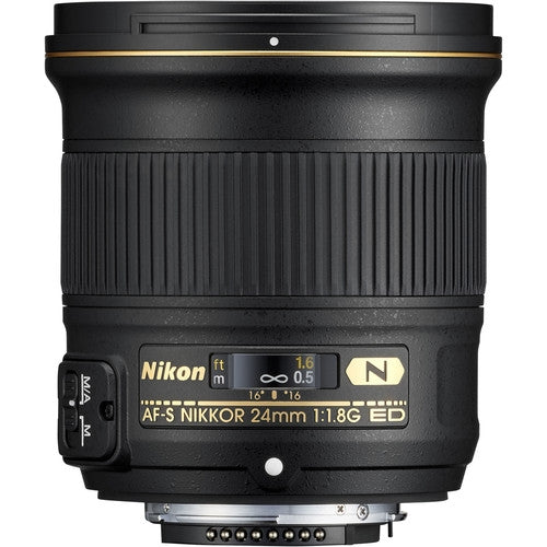 NIkon AF-S NIKKOR 24mm f/1.8G ED Lens - 20057