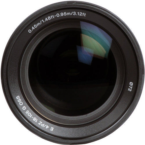 Sony E PZ 18-105mm f/4 G OSS Lens (Sony E) Package