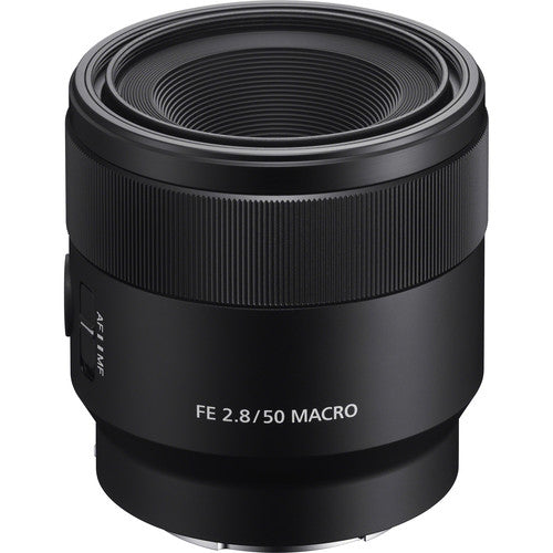 Sony FE 50mm f/2.8 Macro Lens (Sony E) Package