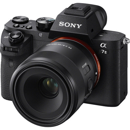 Sony FE 50mm f/2.8 Macro Lens (Sony E) Package