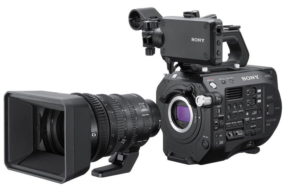 BUy Sony PXW-FS7M2 4K XDCAM Super 35 Camcorder Kit with 18-110mm Zoom Lens front