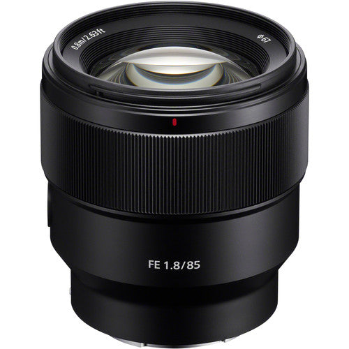 Sony FE 85mm f/1.8 Lens (Sony E) Package