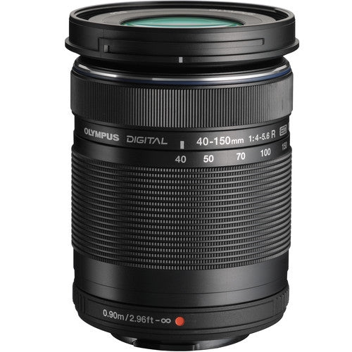 Olympus M.Zuiko 40-150mm R f/4.0-5.6 R Lens - Black