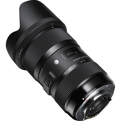 Sigma 18-35mm f/1.8 DC HSM Art Lens for Nikon F Package