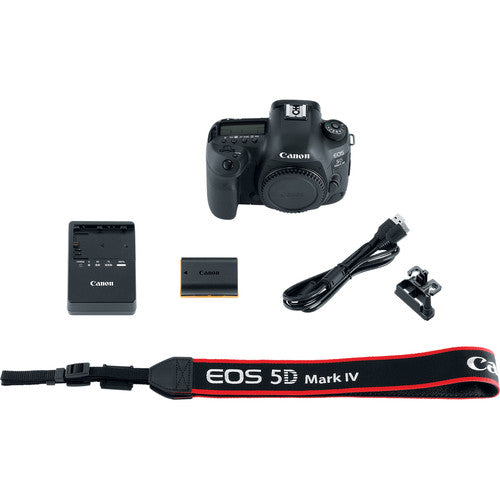 Canon EOS 5D Mark IV DSLR Camera (Body Only) Package