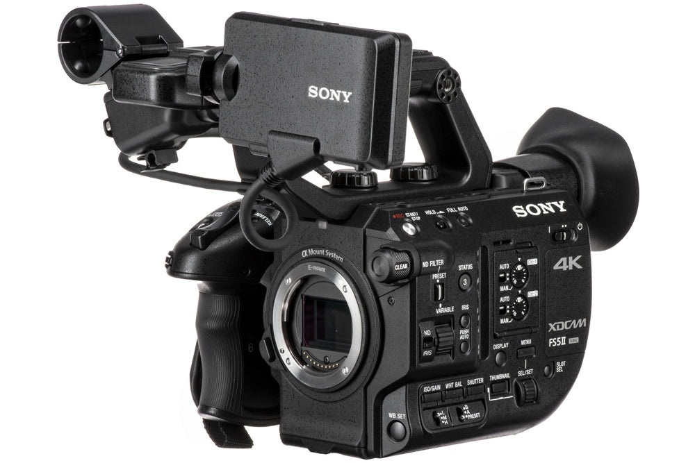 Sony PXW-FS5M2 4K XDCAM Super 35mm Compact Camcorder with 18-105mm Zoom Lens