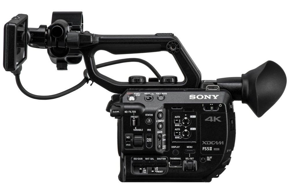 Sony PXW-FS5M2 4K XDCAM Super 35mm Compact Camcorder with 18-105mm Zoom Lens