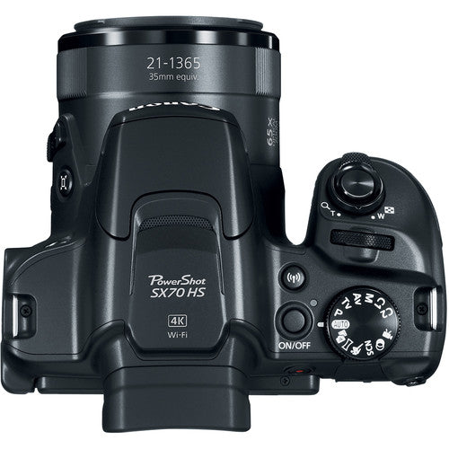 Canon PowerShot SX70 HS Digital Camera Package