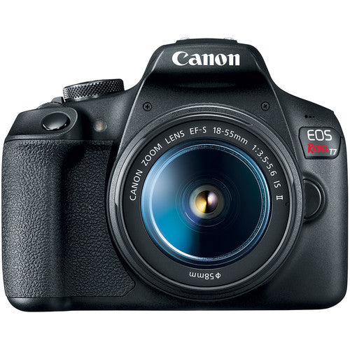 Canon EOS Rebel T7 DSLR Camera with 18-55mm Lens Package