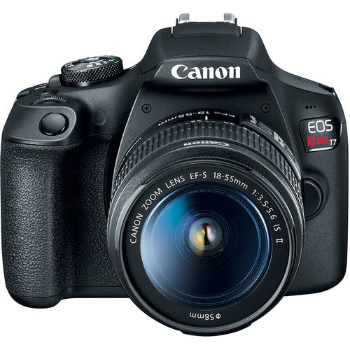 Canon EOS Rebel T7 DSLR Camera with 18-55mm and 75-300mm Lenses Package