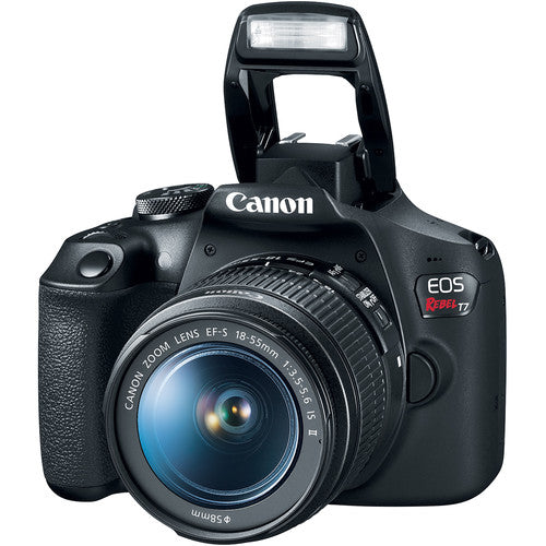 Canon EOS Rebel T7 DSLR Camera with 18-55mm and 75-300mm Lenses Package