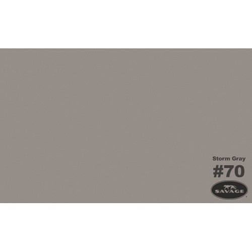 Savage #70 Seamless Background Paper (86" x 36') - Storm Gray