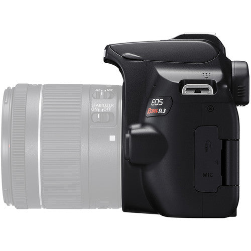 Canon EOS Rebel SL3 DSLR Camera (Black, Body Only) Package