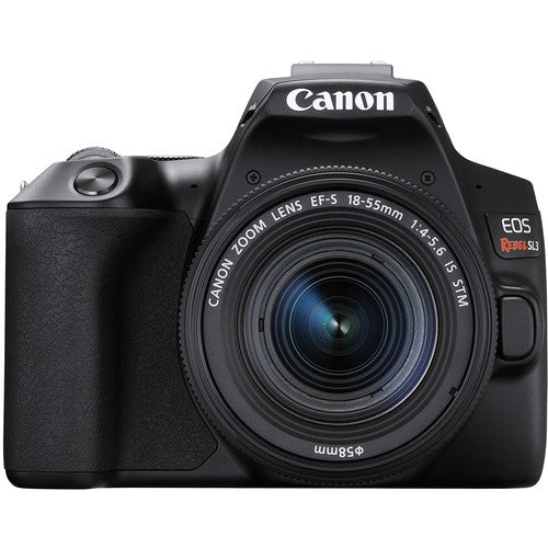 Canon EOS Rebel SL3 DSLR Camera with 18-55mm Lens (Black) Package