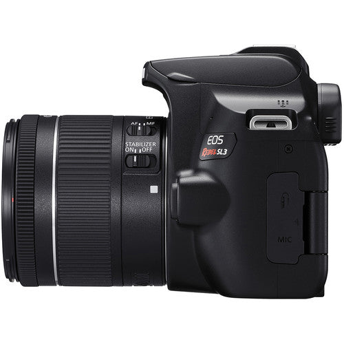 Canon EOS Rebel SL3 DSLR Camera with 18-55mm Lens (Black) Package