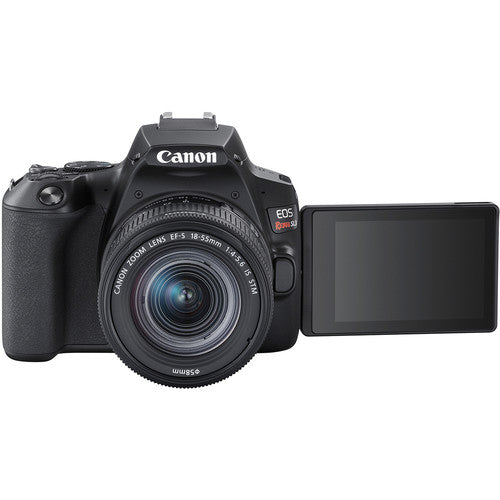 Canon EOS Rebel SL3 DSLR Camera with 18-55mm Lens (Black) Package