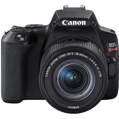Canon EOS Rebel SL3 DSLR Camera with 18-55mm Lens (Black) Package