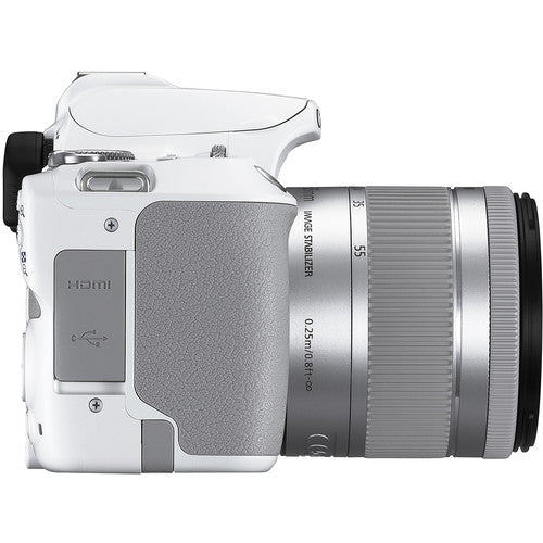 Canon EOS Rebel SL3 DSLR Camera with 18-55mm Lens (White) Package