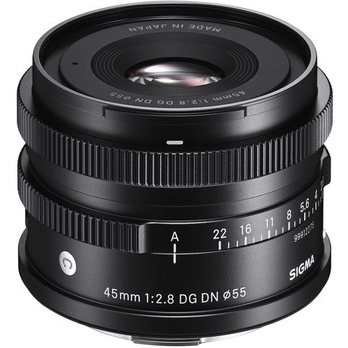 Sigma 45mm f/2.8 DG DN Contemporary Lens (Leica L) Package
