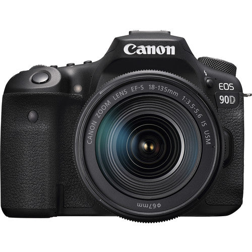 Canon EOS 90D DSLR Camera with 18-135mm Lens Package