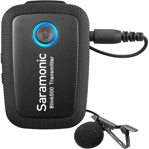 Saramonic Blink 500 B1 Micro-Wireless Omni Lavalier Microphone System with Camera-Mountable Dual-Reciever