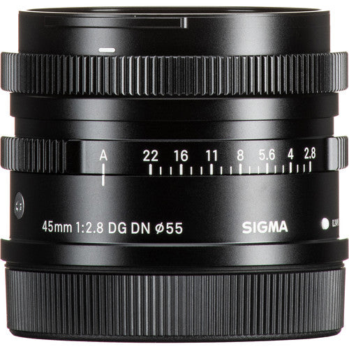 Sigma 45mm f/2.8 DG DN Contemporary Lens (Leica L) Package