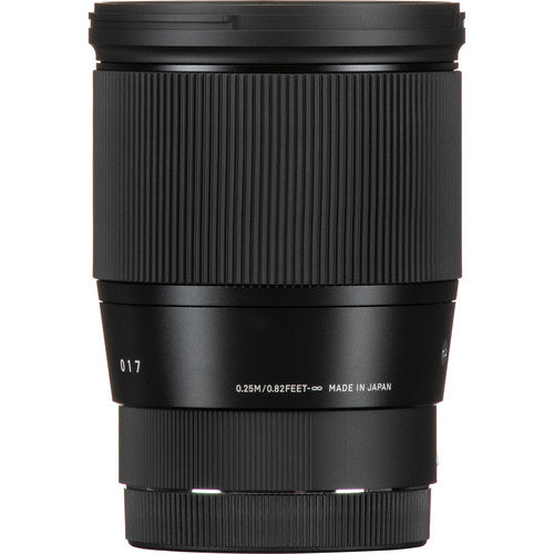 Sigma 16mm f/1.4 DC DN Contemporary Lens (Canon EF-M) Package