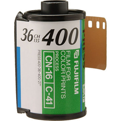 FUJIFILM Fujicolor Superia X-TRA 400 Color Negative Film (35mm Roll Film, 36 Exposures, 3-Pack)