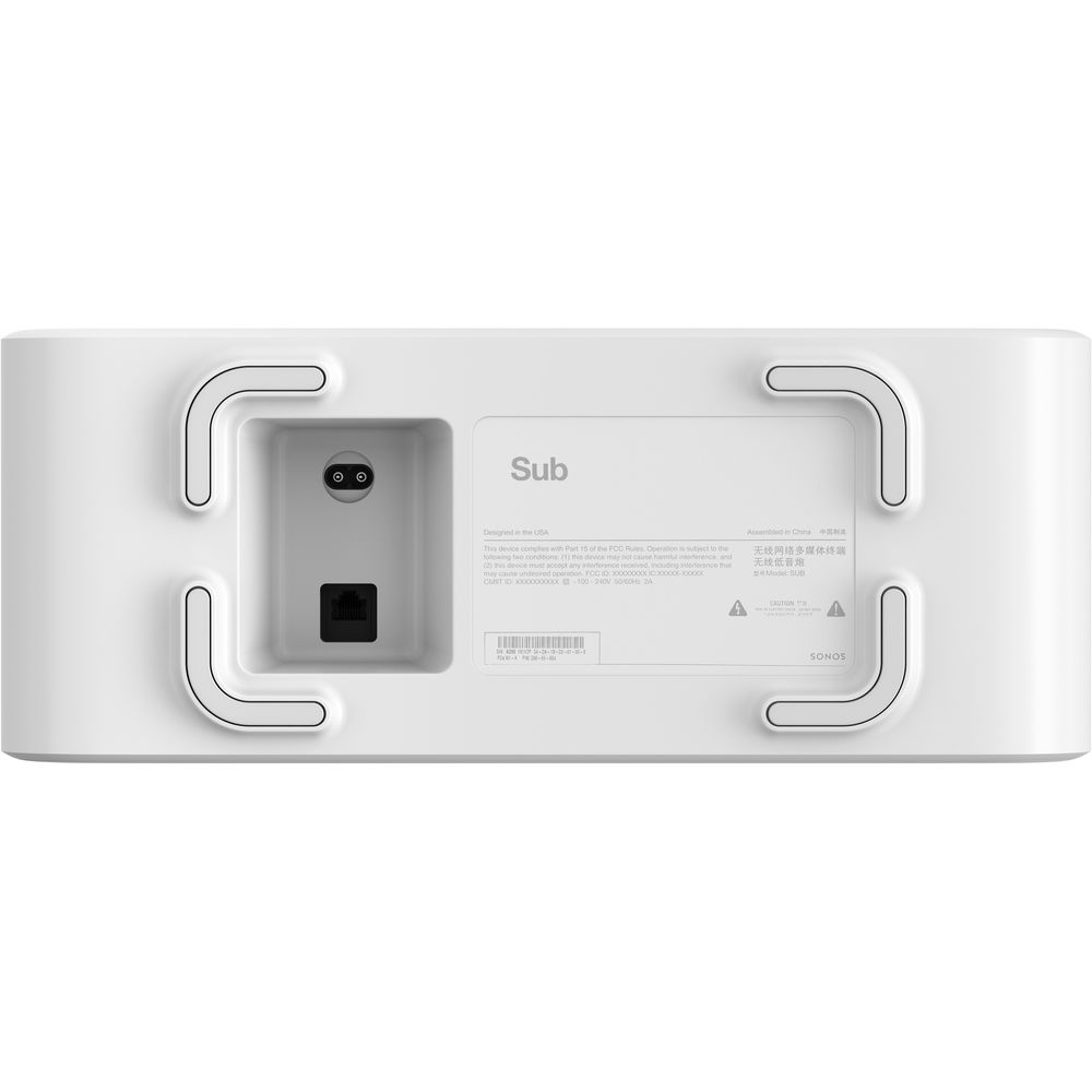 Sonos Sub (Gen 3) – (White) Wireless Subwoofer