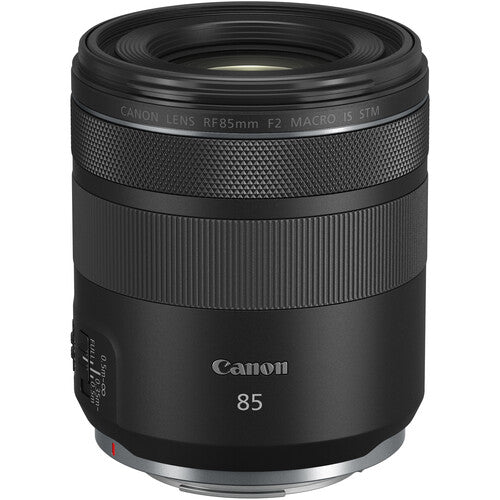 Canon RF 85mm f/2 Macro IS STM Lens (Canon RF) Package