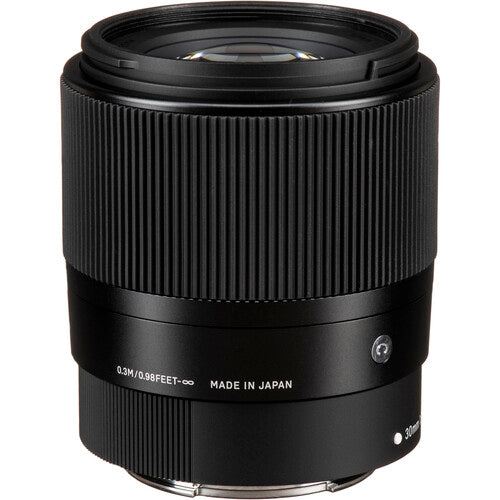 Sigma 30mm f/1.4 DC DN Contemporary Lens (Canon EF-M) Package