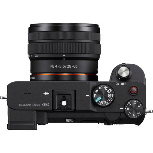 Sony a7C Mirrorless Camera with 28-60mm Lens (Black) Package