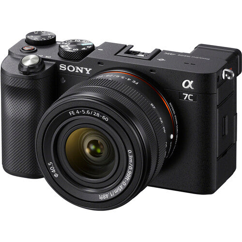 Sony a7C Mirrorless Camera with 28-60mm Lens (Black) Package