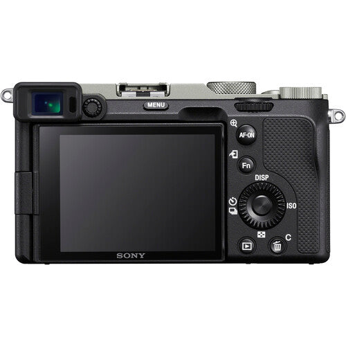Sony a7C Mirrorless Camera with 28-60mm Lens (Silver) Package