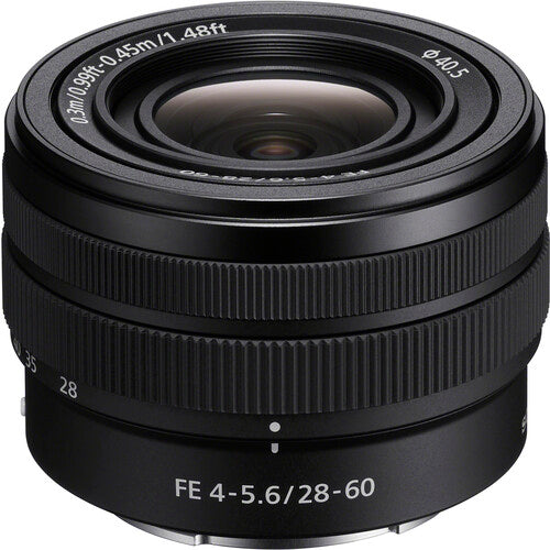 Sony FE 28-60mm f/4-5.6 Lens (Sony E) Package