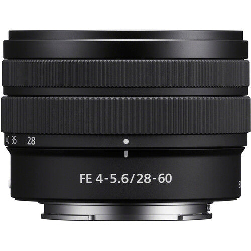 Sony FE 28-60mm f/4-5.6 Lens (Sony E) Package