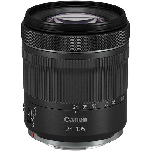 Canon RF 24-105mm f/4-7.1 IS STM Lens (Canon RF) Package