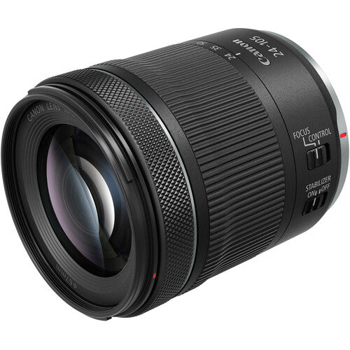 Canon RF 24-105mm f/4-7.1 IS STM Lens (Canon RF) Package