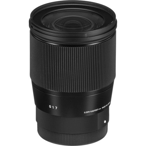 Sigma 16mm f/1.4 DC DN Contemporary Lens (Leica L) Package