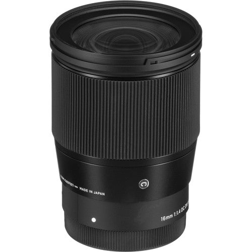 Sigma 16mm f/1.4 DC DN Contemporary Lens (Leica L) Package