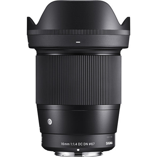 Sigma 16mm f/1.4 DC DN Contemporary Lens (Leica L) Package