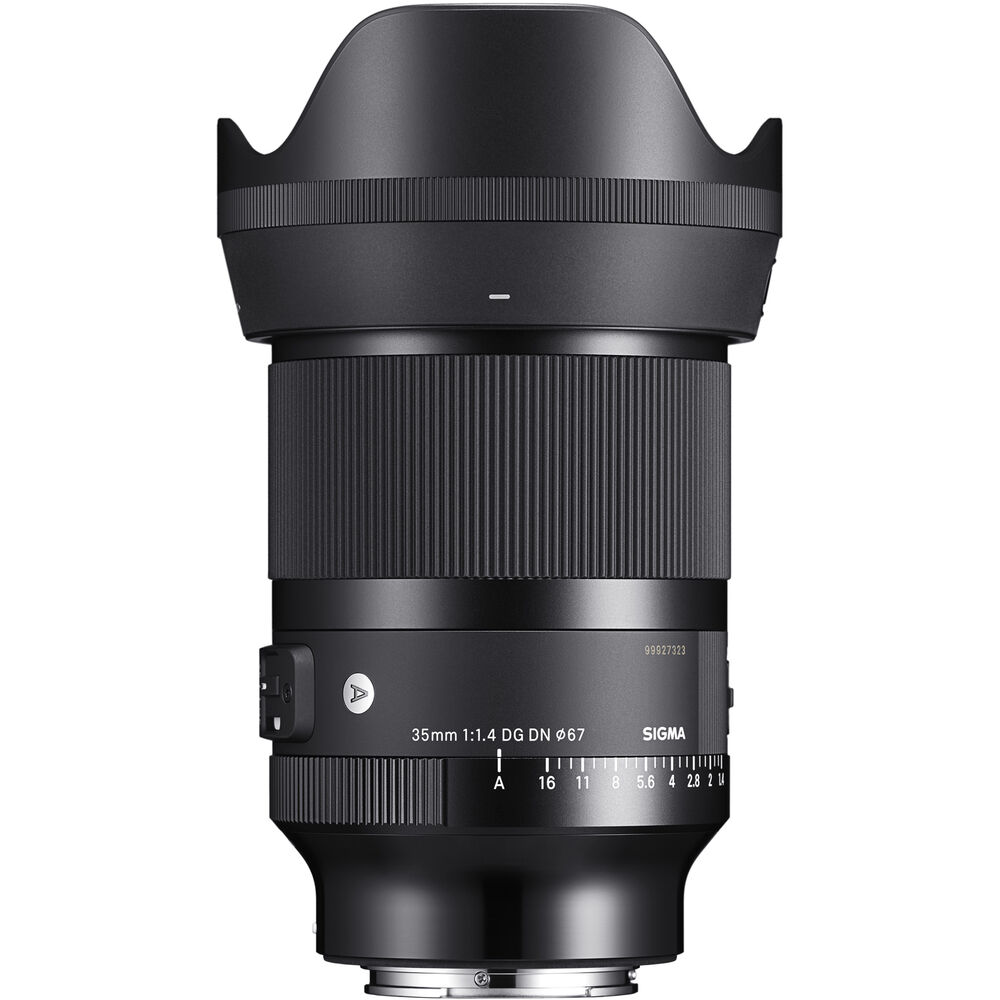 Sigma 35mm f/1.4 DG DN Art Lens (Sony E) Package